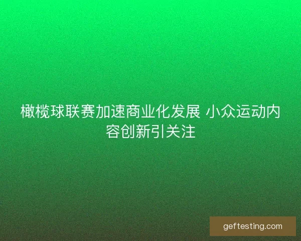 橄榄球联赛加速商业化发展 小众运动内容创新引关注